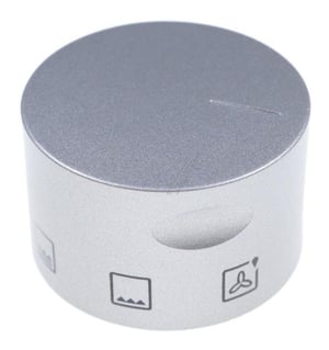Drehknopf für Ofen AEG 3550500221 Edelstahl 7+0