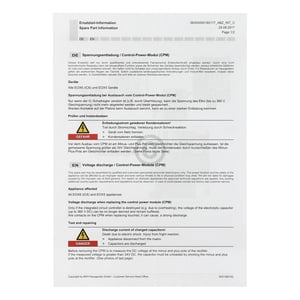 Steuerungsmodul programmiert 11017610