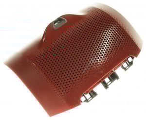 Grillfilter rot für Filter AEG 140153271048 Feinstaub