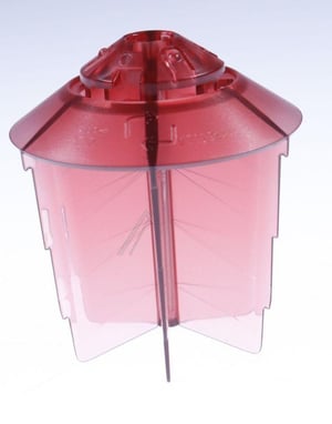 Abscheider rot Chili Nase für Staubsauger AEG 140207641048 Luftführung