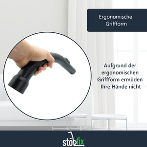 Handgriff für Saugschlauch passend für Miele 9442601 35mm Rohr-Ø Bodenstaubsauger