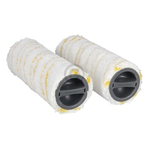 Mikrofaser-Reinigungswalze gelb wie Kärcher 2.055-006.0 für Hartbodenreiniger 2 Stück