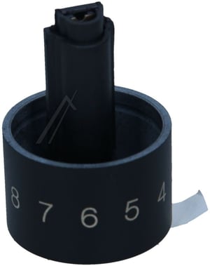 Versenk.Knebel 38 schwarz/inox Hb 10400C 9072315