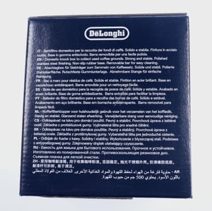 Abklopfbehälter DeLonghi AS00003191 für Kaffeemaschine – Edelstahl, robust