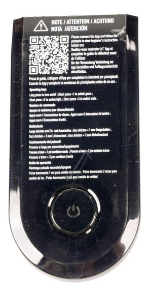 Armaturenbrettabdeckung NIU H0803003 für KQi2 Pro E-Scooter Gehäuse