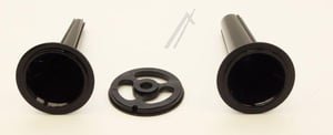 Wurstfüllersatz schwarz für Küchenmaschine & Mixer De'Longhi AS00011217 Stopfer