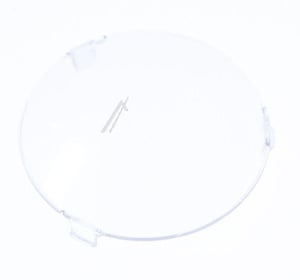Lampenabdeckung für Whirlpool Dunstabzugshaube 488000861131 rund, transparent