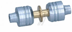 Messing-Kupplung für Kühlschrank Lokring L13000578 gerade, 2,2mm