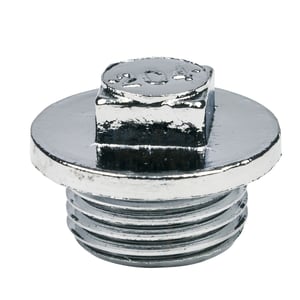 Verschlussstopfen 1/2" Außengewinde mit Vierkant für Leitungen Sanitär 16150 3