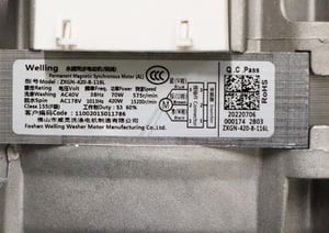 Zxgn-420-8-116l-Motor für Midea Waschmaschine 11002015011786 bürstenloser Gleichstrommotor