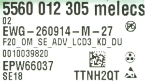 Bedienmodul 11005680