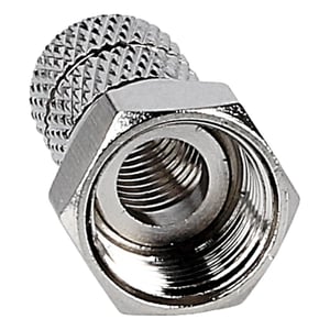 F-Stecker schraubbar für Koaxialkabel 6,4-6,6mmØ 10Stk