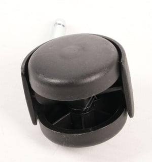 Doppellenkrolle für Staubsauger Thomas 130095 Durchmesser 40mm, Höhe 47.5mm, schwenkbar