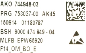 Bedienmodul 11005653