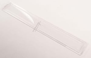 Beleuchtungsabdeckung für Dunstabzugshaube Elica Acc0212264 Klar, 368x59mm, Kunststoff