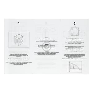 Zwischenbaurahmen BLUPARTS - KOMPATIBEL 10108767 für Trockner