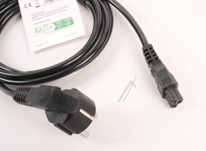 Netzkabel für Waschmaschine Com 1,80m, gewinkelt