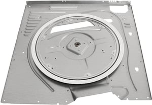 Rückwand für Trockner BSH-Gruppe 00713057 Kunststoff, weiß