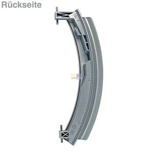 Türgriff silber, mit Achsen 00751791 751791 Bosch, Siemens, Neff