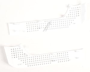 Abdeckung für Staubsauger Bosch Siemens 12040205 weiß, rechts/links