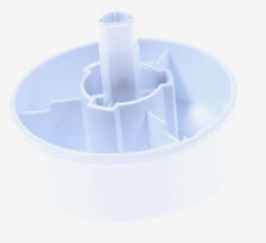 Drehknopf für Whirlpool Trockner 488000728626 weiß, innenliegend