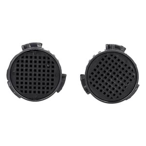 Kohlefilter Set 45mmØ passend für Miele 10806820 BLUPARTS in