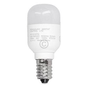 Lampe LED E14 2W 220-240V Whirlpool C00563962 für Kühlschrank