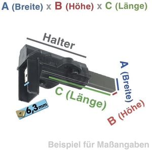 Kohlen Whirlpool 481281719419 für SOLE Motor Waschmaschine Waschtrockner