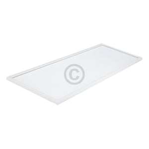 Glasplatte vorne SIEMENS 00353030 420x148mm mit Rahmen für Kühlschrank