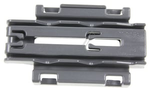 Spurklappe für Geschirrspüler Whirlpool 488000386610 60 PLP2, Halterung, grau