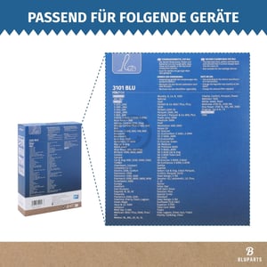 Filterbeutel passend für Miele TypG/N TypH für Bodenstaubsauger 4Stk + Vorfilter