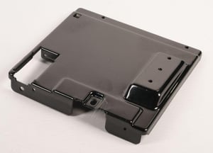 Türverkleidung links unten für Backofen Grundig 218300439 C00916715 Klappe Schutz Blech