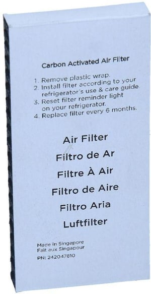 Kohlefilter Glasablage 45x9 für Kühlschrank Electrolux AEG 8582420478108 Filter, Ablage, 45x9