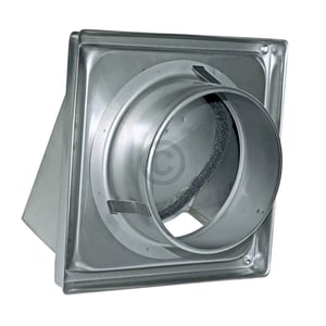 Außenhaube 150erR Edelstahl gebürstet