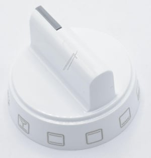 Knebel für Ofen Amica 9071825 Drehregler, weiß