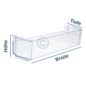 Türfach oben Gorenje 613940 für Smeg Kühlschrank