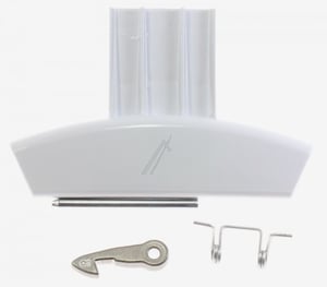 Türgriff weiß für Waschmaschine Whirlpool 482000023057 Waschmaschinentür