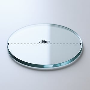 Ersatzglas 2Stk. für Lampe für Dunstabzugshaube