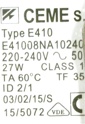 Durchlauferhitzer 12006830