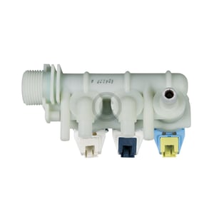 Magnetventil 3-fach 90° 10mm+11,5mmØ mit Reduzierung wie Indesit C00110331