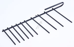 Klappeinsatz für Geschirrspüler Whirlpool/Indesit 488000630902 Grau links