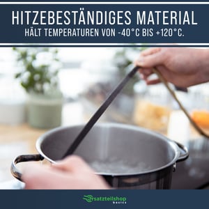 Dichtband/Dichtung 9mm(B) x 2mm(D) für Kochfeldern | Länge: 3m