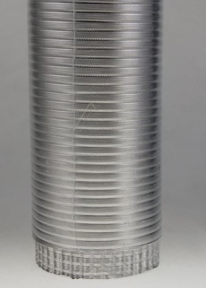 Alu-Abluftschlauch für Ofen Whirlpool/Indesit 484000008638 Durchmesser 150mm, Länge 3m