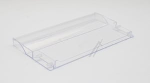 Gefrierfachklappenabdeckung für Kühlschrank Vestel 42327174 transparent, vorn