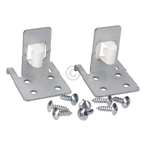 Halteklammern Set links rechts für Einbaurahmen SAMSUNG DE97-00575A an Mikrowelle