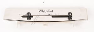 Bedienblende für Whirlpool Dunstabzugshaube 480122101097 Kochfeldabdeckung