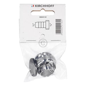 Tauchrohranschluss, chrom, 3/4" ig x 3/4" t KIRCHHOFF 98840120 KIRCHHOFF