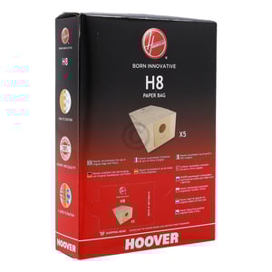 Filterbeutel HOOVER H8 09178419 für Bodenstaubsauger 5Stk