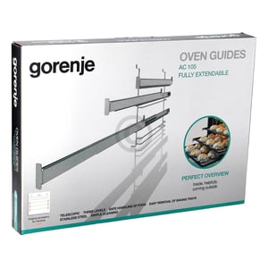 Haltegitterset mit Teleskopauszug 3-fach für Backbleche Rost gorenje AC105 640245 in Backofen