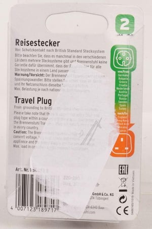 Steckeradapter UK EGRET 10100239 für E-Scooter Gehäuse